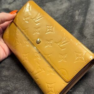 Louis Vuitton Tan Embossed Wallet